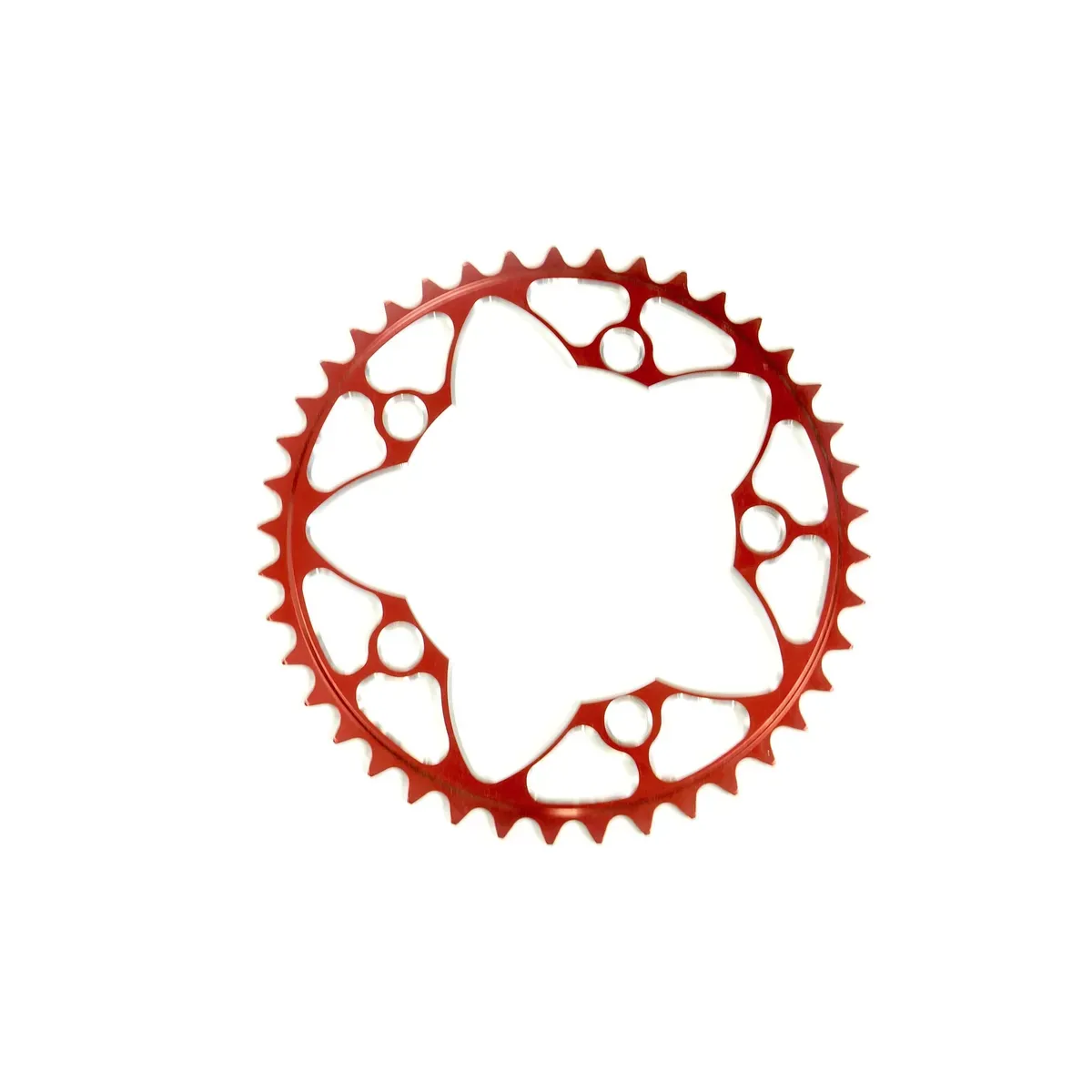 SD-X Chainring 7075 Cnc 5 Hole Red